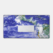 Earth Uitzicht Continent Oceans Ruimtethema Bureaumat (Keyboard & Muis)