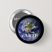 eARTh (verander de woorden) Ronde Button 5,7 Cm (Voorkant /achterkant)
