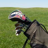 Earth Vibes door Kenneth Yoncich Golfheadcover (Insitu)