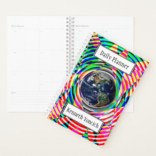 Earth Vibes door Kenneth Yoncich Planner (Display)