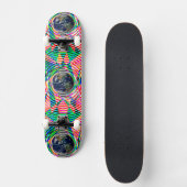 Earth Vibes door Kenneth Yoncich Skateboard (Voorkant)