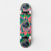 Earth Vibes door Kenneth Yoncich Skateboard (Voorkant)