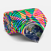 Earth Vibes door Kenneth Yoncich Stropdas (Opgerold)