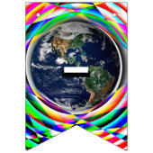 Earth Vibes door Kenneth Yoncich Vlaggetjes (Eerste vlag)