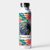 Earth Vibes door Kenneth Yoncich Waterfles (Links)