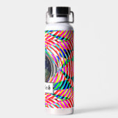 Earth Vibes door Kenneth Yoncich Waterfles (Achterkant)