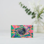 Earth Vibes Rainbow van Kenneth Yoncich Visitekaartje (Staand voorkant)