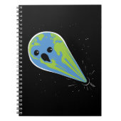 Earth Vs. Black Hole Notitieboek (Voorkant)