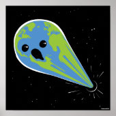 Earth Vs. Black Hole Poster (Voorkant)