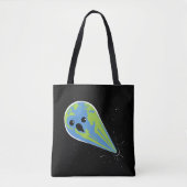 Earth Vs. Black Hole Tote Bag (Voorkant)