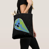 Earth Vs. Black Hole Tote Bag (Dichtbij)