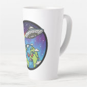 Earth vs UFO Latte Mok (Rechterhoek)