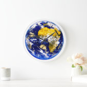 Earth Wall klok (Huis)