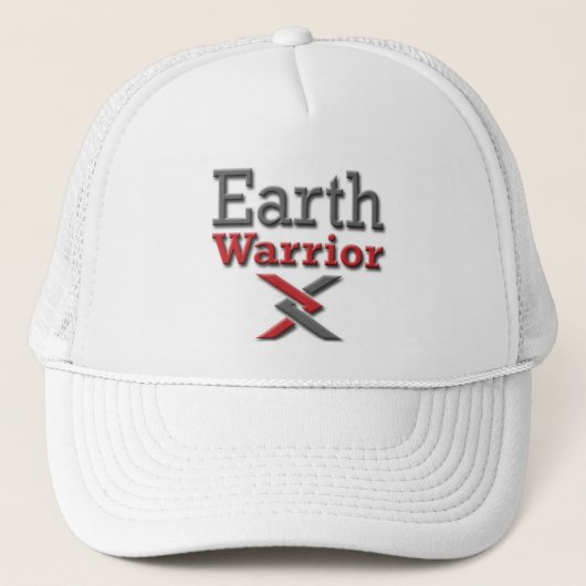 Earth Warrior X - Trucker Hat Pet (Voorkant)