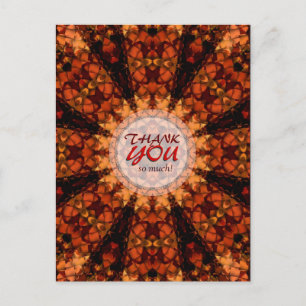 Earth Weave Shine Dank u Briefkaart