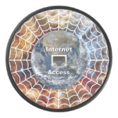 Earth Web Internet Access Hockey Puck (Voorkant)