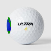 Earth Wereldbol Afbeelding golfbal Golfballen (Logo)
