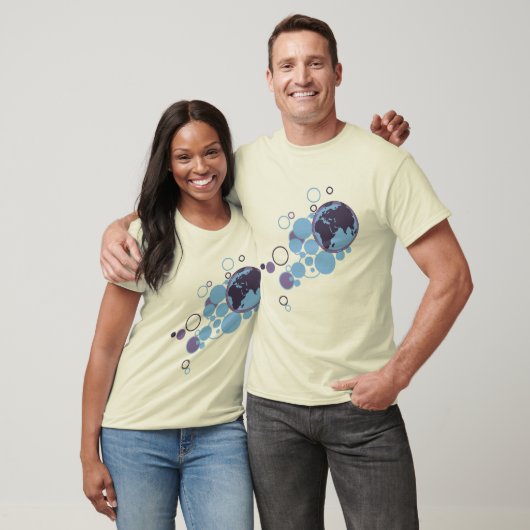 EARTH WERELDBOL COSMOS T-SHIRT (Unisex)