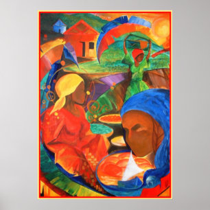 Earth Wind Fire 3 Soulds 1 Heart Poster