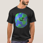 Earth winking t-shirt (Voorkant)