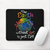  Earth Without Art is gewoon Eh Planet Art EA Muismat (Met muis)