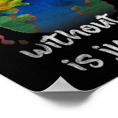  Earth Without Art is gewoon Eh Planet Art EA Poster (Hoek)