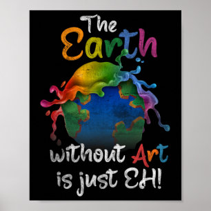  Earth Without Art is gewoon Eh Planet Art EA Poster