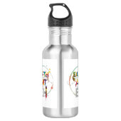 Earth Without Art Is Just Eh Painter Artist Design Waterfles (Achterkant)