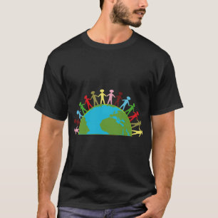 Earth World Unity Graphic T-shirt