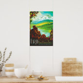 EARTH Your Oasis in Space NASA Vision of Future Poster (Keuken)