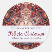 Earthalia: Bookplate Label (Voorkant)