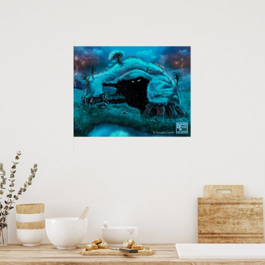 EarthBeast Poster (Keuken)