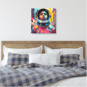 EARTHBOUND-3 CANVAS AFDRUK (Insitu (Slaapkamer))