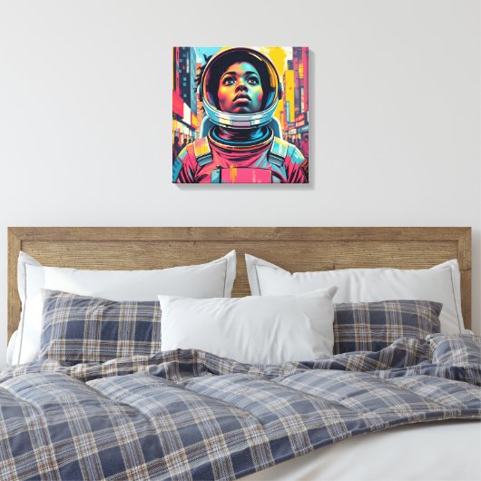 EARTHBOUND-3 CANVAS AFDRUK (Insitu (Slaapkamer))