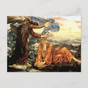 Earthbound by Evelyn De Morgan, Victoriaans kunst Briefkaart