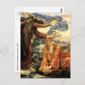 Earthbound by Evelyn De Morgan, Victoriaans kunst Briefkaart (Voorkant / Achterkant)