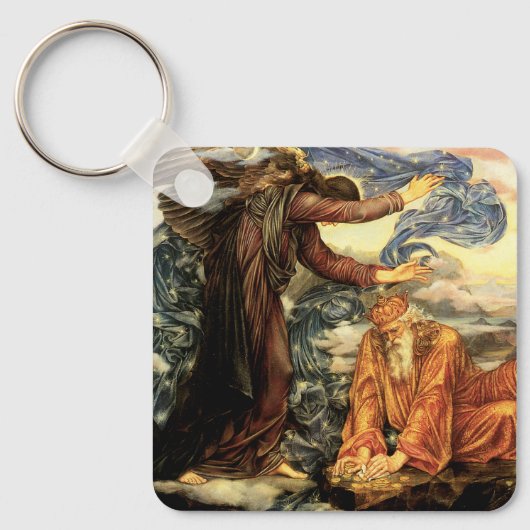 Earthbound by Evelyn De Morgan, Victoriaans kunst Sleutelhanger (Voorkant)