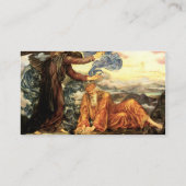 Earthbound by Evelyn De Morgan Visitekaartje (Achterkant)