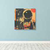 EARTHBOUND CANVAS AFDRUK (Insitu (Houten vloer))