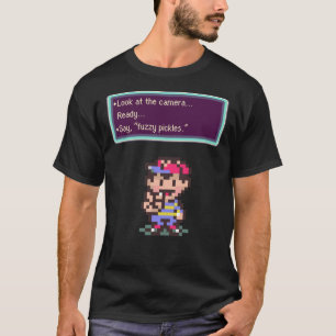Earthbound Fuzzy Pickles T-shirt
