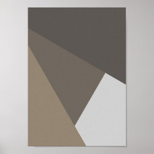Earthbound – Minimalistische Geometrische Kunstpri Poster