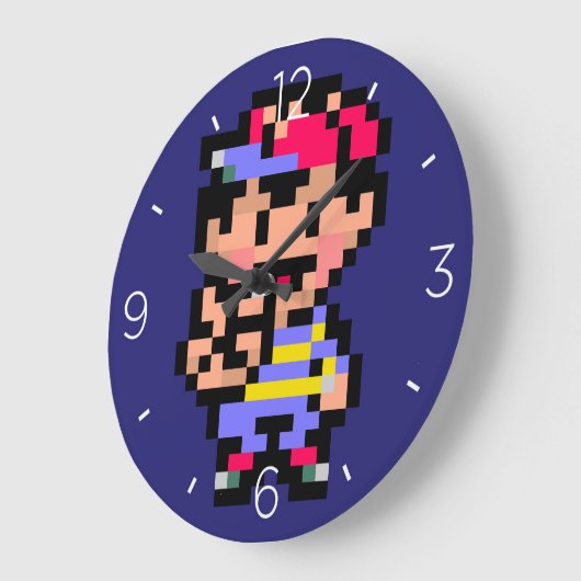 Earthbound Ness sprite Grote Klok (Hoek)
