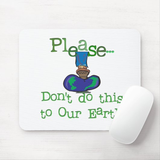 EarthDay-2 Muismat (Met muis)