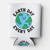EarthDay Alledaags milieuvriendelijk pictogram Hap Blikjeskoeler (Voorkant)