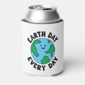 EarthDay Alledaags milieuvriendelijk pictogram Hap Blikjeskoeler (Blikje Achterkant)