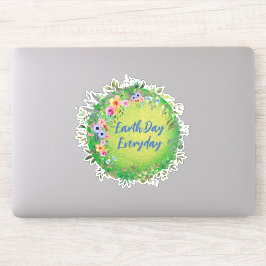 EarthDay Alledaagse Sticker
