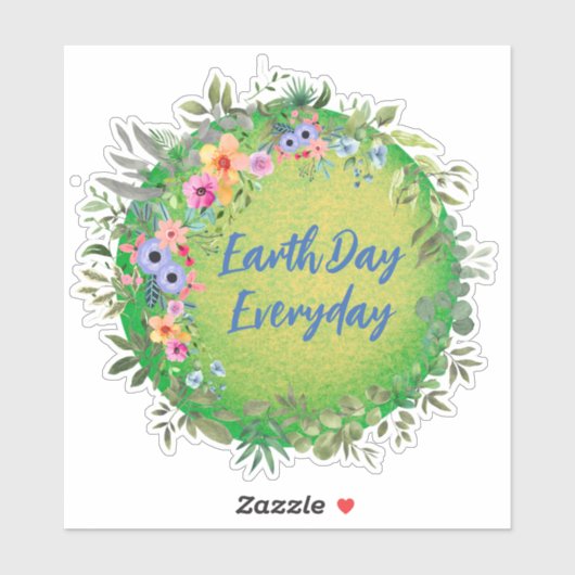 EarthDay Alledaagse Sticker (Vel)