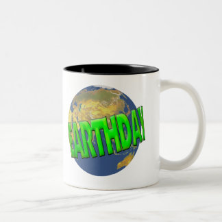 Earthday T Shirten en Gifts Tweekleurige Koffiemok