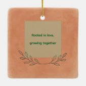 Earthen Arch Family Keepsake Ornament (Achterkant)