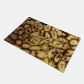 Earthen Green Gold Quartz Agates Deurmat (Schuin)